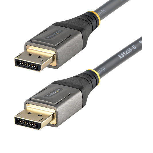 Star Tech 3ft (1m) VESA Certified DisplayPort 1.4 Cable - 8K 60Hz HDR10 - Ultra HD 4K 120Hz Video - DP 1.4 Cable / Cord - For Monitors/Displays - DisplayPort to DisplayPort Cable - M/M