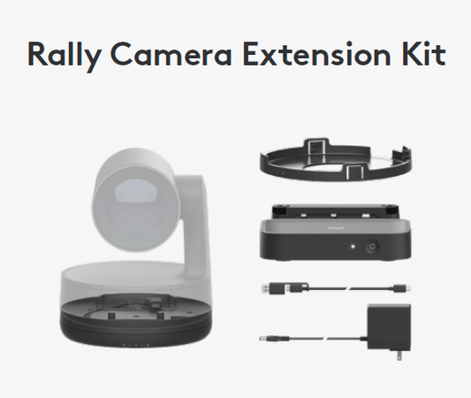 LOGITECH STREAMLINE EXTENSION KIT FOR RALLY CAMERA(UPGRADE KIT,NO CAMERA),2YR WTY GRAPHITE