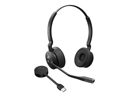 JABRA ENGAGE 55 MS STEREO DECT HEADSET,LINK 400C BLUETOOTH DONGLE, USB-C - SOH ONLY