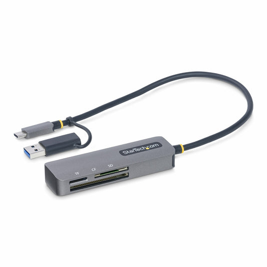 Star Tech FCREADMICRO3V2 card reader USB 3.2 Gen 1 (3.1 Gen 1) Type-C Grey