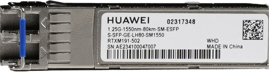 HUAWEI eKit S-SFP-GE-LH80-SM1550 network transceiver module Fiber optic 1000 Mbit/s 1550 nm
