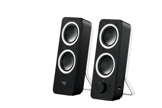 LOGITECH Z200 STEREO SPEAKERS,RMS(5W),3.5MM(1),BLACK,2YR WTY