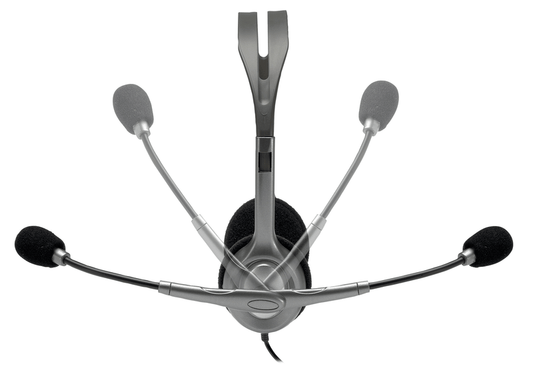LOGITECH H110 STEREO HEADSET - WIRED, 3.5MM CONNECTOR- 2 YR WTY