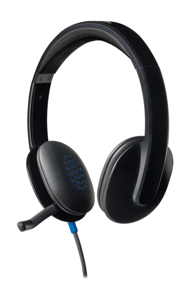 LOGITECH H540 WIRED USB STEREOHEADSET, NOISE CANCELLING MIC , 2 YR WTY