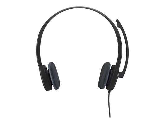 LOGITECH H151 STEREO HEADSET - WIRED, 3.5MM CONNECTION - 1YR WTY