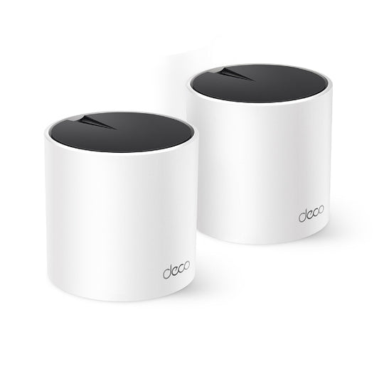 TP-Link DECO X55 (2-Pack) Dual-band (2.4 GHz / 5 GHz) Wi-Fi 6 (802.11ax) White 3 Internal