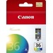 Canon CLI-36C ink cartridge Original Blue, Green, Yellow