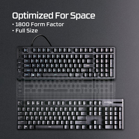 HyperX Eve 1800 - Gaming Keyboard