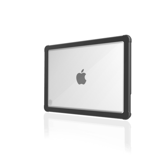 STM DUX (MACBOOK AIR 13" M4/M3/M2) AP - BLACK FITTED CASE