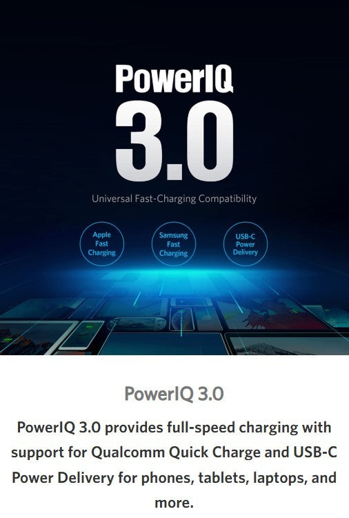 ANKER POWERPORT III MINI PD 30 WATT - BLACK