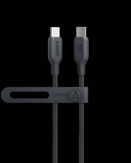 ANKER 544 BIO-BASED USB-C TO USB-C TO USB-C CABLE (0.9MBLACK)