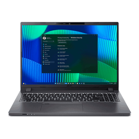 Acer TMP216-51 Core i7-150U/1 x 16GB DDR5/512GB PCIe NVMe SSD/16" WUXGA IPS 16:10/Intel Graphics/Win 11 Pro/FP/Intel Wireless Wi-Fi 6E/Webcam/3 Yr Onsite WTY