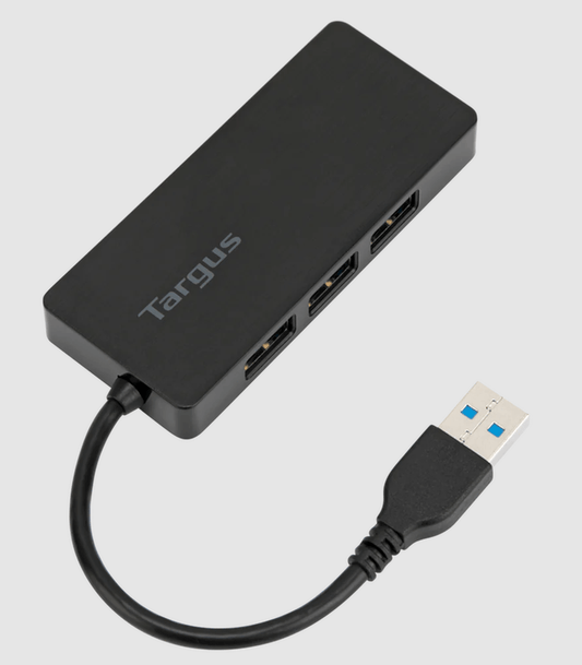 TARGUS ACH124US, 4-PORT USB3.0 BUS POWERED HUB
