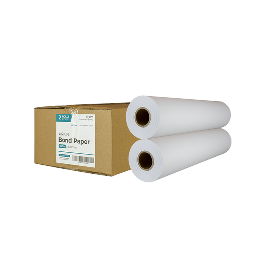 Bond Paper - 80 gsm - 610mm x 100m 2 Rolls