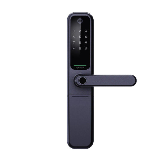 Yale ByYou Pro Smart Mortice Lock, 60 mm Backset – Matte Black (YBYM/60/HK)