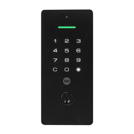Yale Libi Digital Deadbolt Lock, Keyed – Matte Black (YLBD226NRMBK)