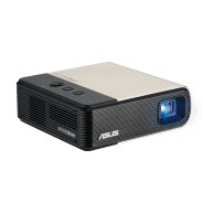 ASUS E2 PORTABLE PROJECTOR, WVGA, 300LM, HDMI, USB-A, SPKR, WIFI, BT, 3YR