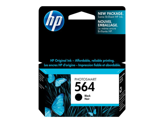 HP 564 BLACK INK CARTRIDGE