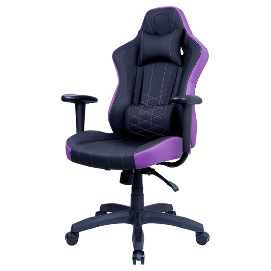 COOLER MASTER CALIBER E1 GAMING CHAIR PURPLE, PREMIUM COMFORT&STYLE, BREATHABLE LEATHER 1Y