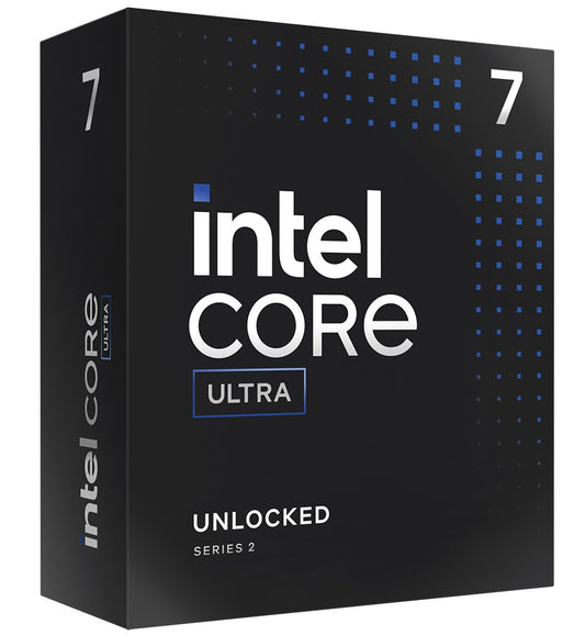 Intel Core Ultra 7 Processor 265K LGA1851 (30M Cache, Up to 5.50 GHz)(15th Gen), Integrated Graphics Please note: No CPU Cooler Included