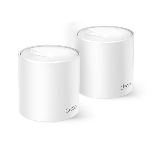 TP-LINK DECO AX3000 MESH WI-FI 6 DUAL-BAND SYSTEM, 2.5GbE(2), 2-PACK, 3YR