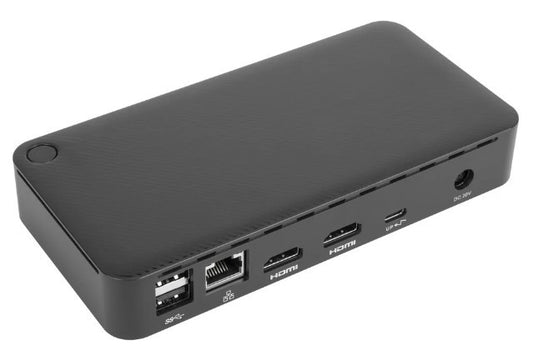 TARGUS DOCK310AUZ, USB-C DUAL VIDEO 4K DOCKING STATION VIA HDMI WITH 65W POWER, 5YR WTY