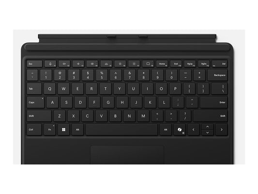 SURFACE CO-PILOT KEYBOARD TYPE COVER PRO 8,9,X,10,11 NO PEN AND NO PEN SLOT - BLACK