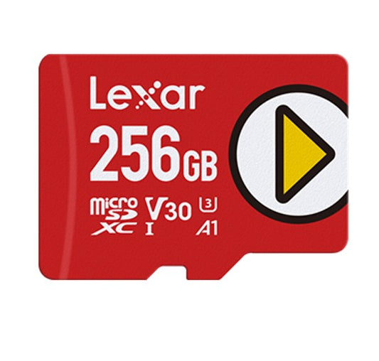 Lexar PLAY microSDXC™ UHS-I cards up to 160MB/s read, up to 100MB/s write1 High-speed performance for gaming devices featureA1/A2 class wide range