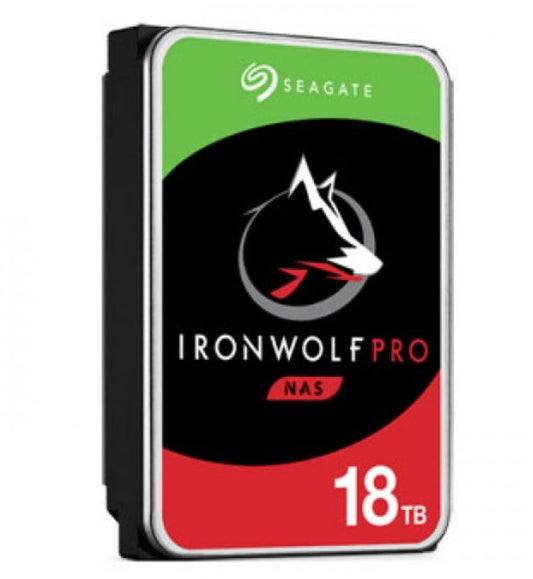 Seagate 18TB 3.5' IronWolf Pro SATA NAS Hard Drive Manufacturer Warranty: 5 Years Limited Warranty (LS)