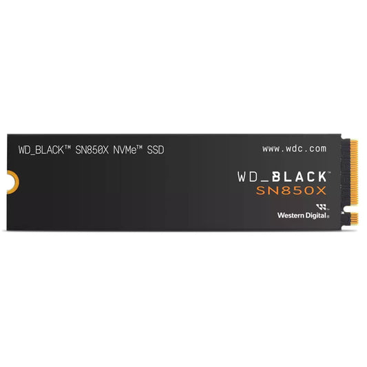 Western Digital WD BLACK SN850X NVMe™ SSD - 8TB, Without Heatsink M.2 2280, 7200MB/s 6600MB/s R/W 1200K/1200K IOPS PCIe Gen4 x4 5yrs