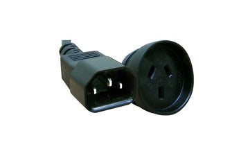 COMSOL 25CM POWER CABLE IEC-C14(M) - 3PIN AUS (F)
