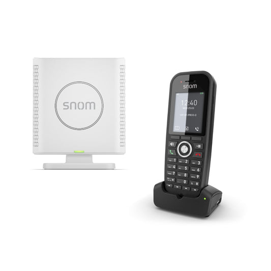 SNOM M430 bundle EU, M30 & M400, PoE, Single Cell, Backlit Keyboard, Long Standby Time, Security (TLS & SRTP), For PSU Use IPS-4661-AU