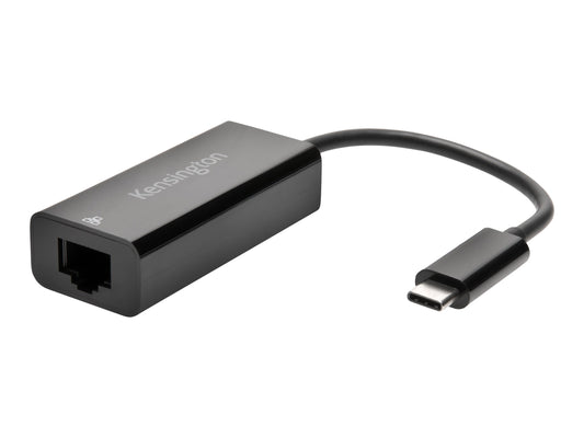KENSINGTON USB-C (MALE) TO RJ45 (10/100/1000) ETHERNET ADAPTER (FEMALE)