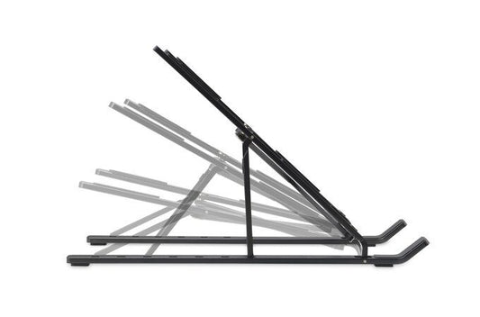 KENSINGTON ALUMINIUM COLLAPSIBLE LAPTOP RISER FOR UP TO 16" NOTEBOOK- BLACK