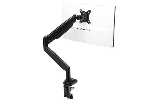KENSINGTON SINGLE MONITOR ARM, UP TO 34" & 9KG, H/ADJ, VESA 75x75, 100x100 - BLACK