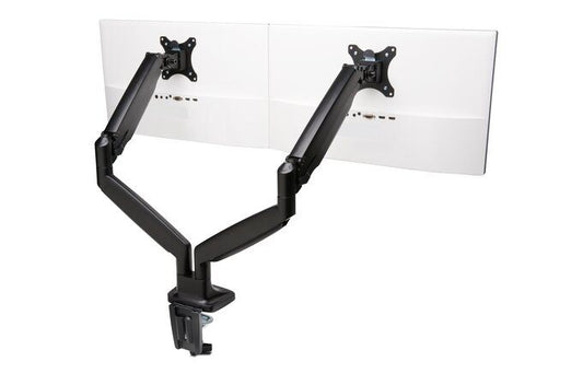 KENSINGTON PREMIUM DUAL MONITOR ARM, UP TO 32" & 9KG, H/ADJ, VESA 75x75, 100x100 - BLACK
