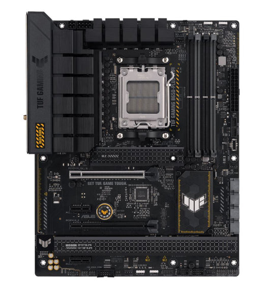 ASUS AMD B650 TUF GAMING B650-PLUS WIFI (AM5) ATX Motherboard 4x DDR5 Up To 128GB, 1 x PCIe 4.0 x16, 3 x M.2, 4x SATA,Wi-Fi 6,Realtek 2.5Gb Ethernet