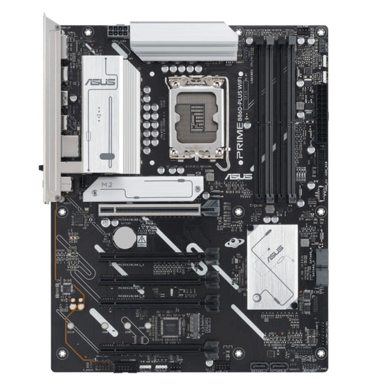 ASUS PRIME B860-PLUS WIFI-CSM ATX Motherboard, 2x M.2 slots, 4x SATA, WiFi 6E
