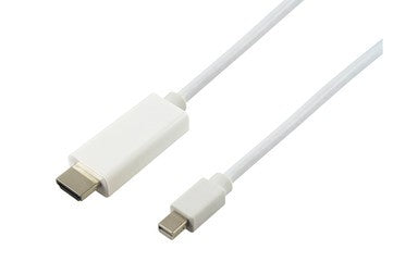 COMSOL 1MTR MINI DISPLAYPORT MALE TO HDMI MALE CABLE