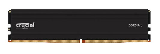 Crucial Pro 16GB (1x16GB) DDR5 UDIMM 6000MHz CL48 Black Heat Spreader Support Intel XMP AMD Ryzen Desktop PC Gaming Memory