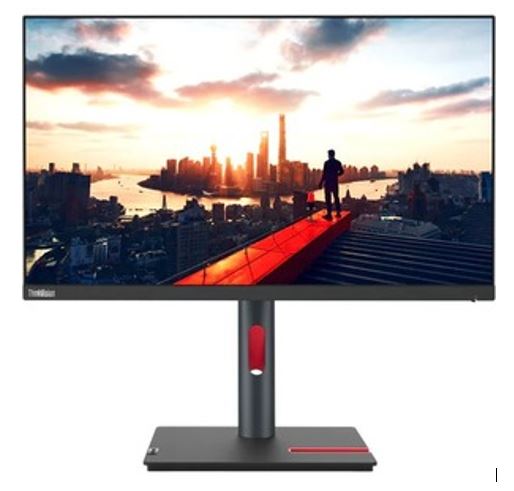 LENOVO ThinkVision P24h-30 23.8'/24' QHD USB-C Docking Monitor 2K 2560x1440 16:9 IPS Height Adjustable Tilt Swivel Pivot DP HDMI USB-C LAN USB3.2