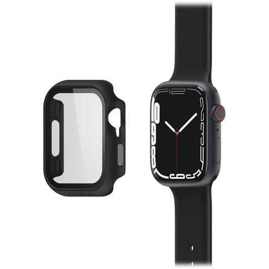 Otterbox Apple Watch Series 9/8/7 45MM Eclipse Case with Screen Protector - Pavement (Black / Grey) (77-90529), Guards Display, 2 Years Warranty