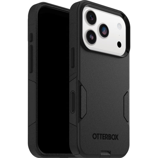 OtterBox Commuter Apple iPhone 17 Pro (6.3') Case Black - (77-98323), DROP+ 3X Military Standard, Pocket Friendly, Hassle-Free, 7 Years Warranty