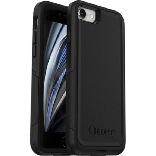 EOL OtterBox Commuter for Apple iPhone SE (3rd & 2nd Gen) and iPhone 8/7 Case Black - (77-56650), DROP+ 3X Military Standard, Dual-Layer, 7 Years Warranty