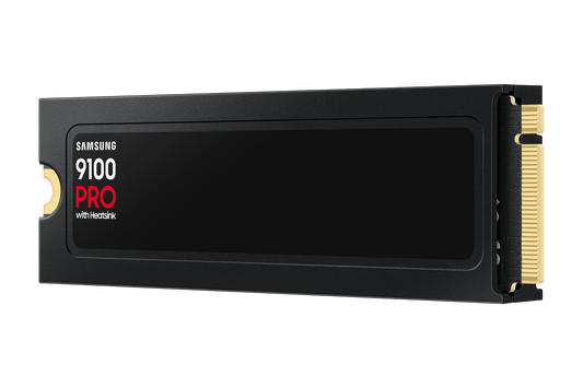 SAMSUNG (9100 PRO) 2TB + HEATSINK, M.2 INTERNAL NVMe PCIe5 SSD, 14700R/13400W MB/s,5YR WTY