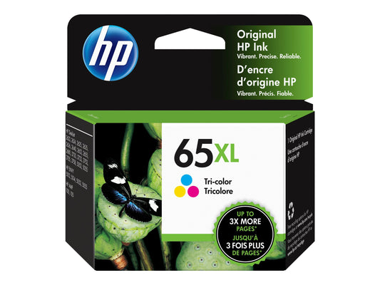 HP 65XL HIGH YIELD TRI-COLOUR INK CARTRIDGE