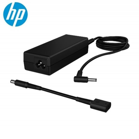 HP 90W Smart AC Adapter Wired 4.5-7.4mm DC Power Jack Connectors right-angled (90°) for HP Notebook 0.33kg Black 1 YR WTY