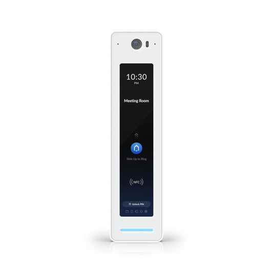 Ubiquiti UniFi Access Reader G2 Professional, 2-Way Intercom, Unlock Via NFC or Unifi Identity, IP55 Weather Resistance, Pin Unlock