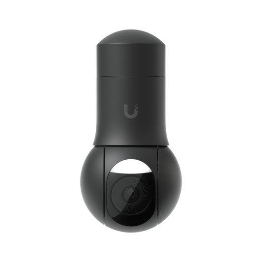 Ubiquiti UniFi Protect G5 PTZ Camera, Black, Compact, Weatherproof 2K HD, IP66, Remote Pan-tilt-zoom Control, Automatic Person Tracking.