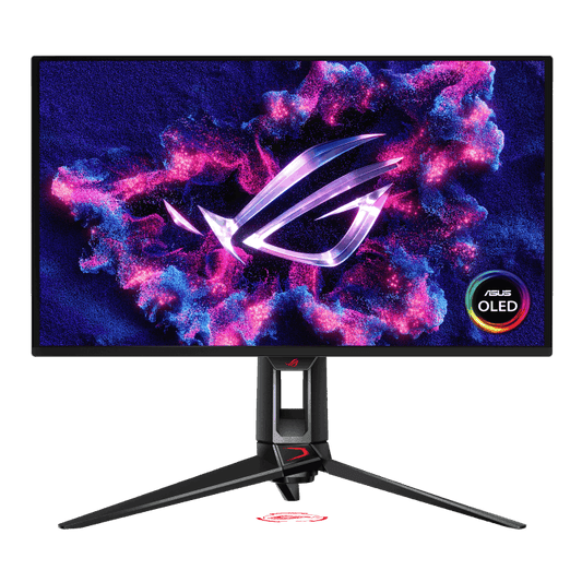 ASUS 27" (16:9) QD-OLED UHD LED, 0.03MS, 240Hz, DP, HDMI(2), USB(2), PD 90W, G-SYNC, H/ADJ